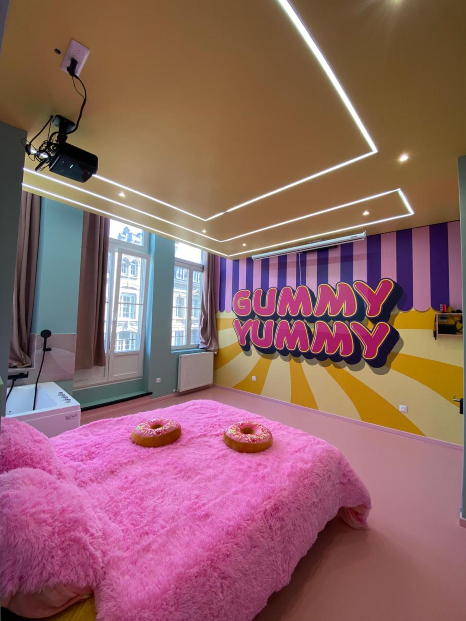 Capsule Bonbon - Balneo - Sauna - Billard - Nintendo Switch Douai Kültér fotó