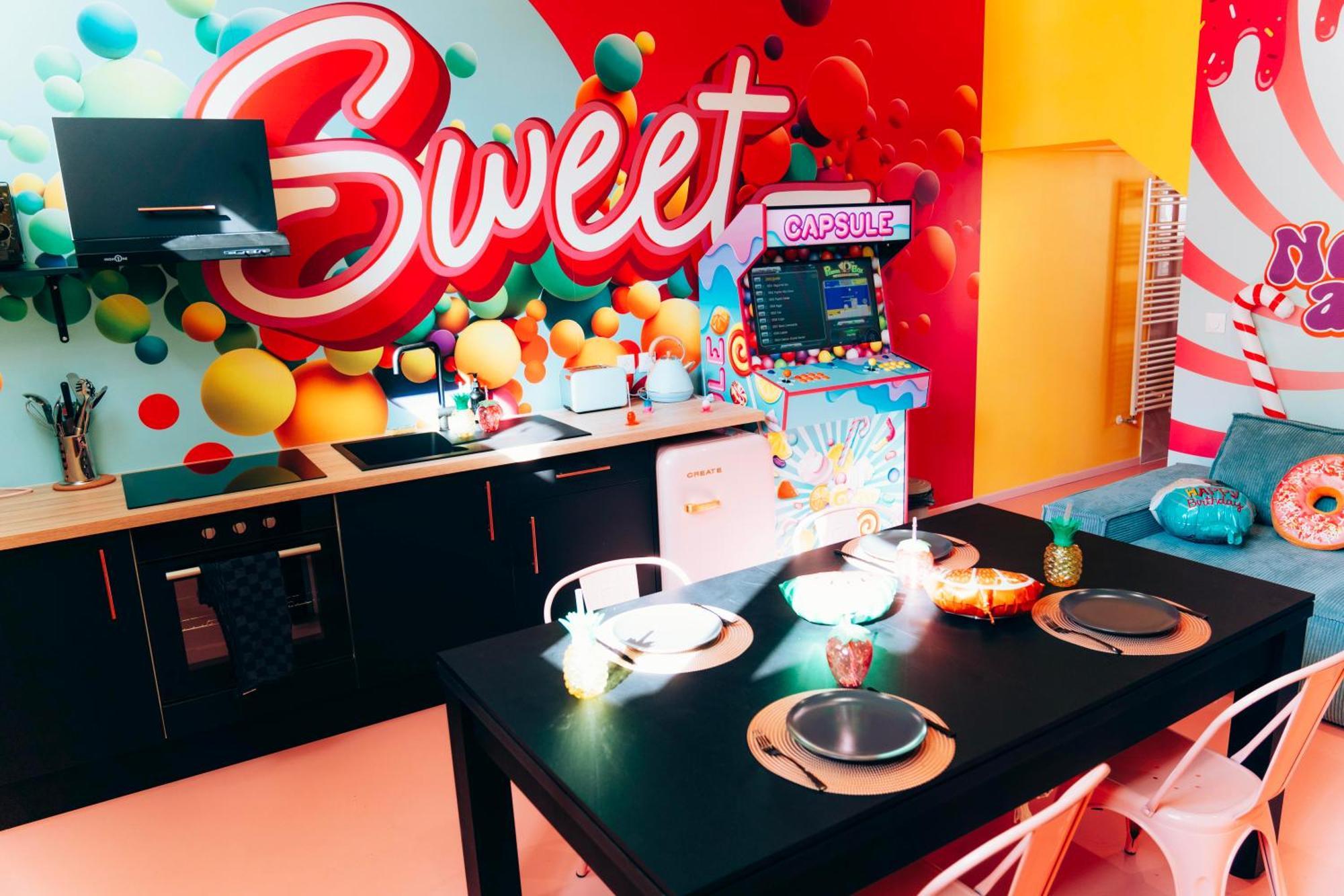 Capsule Bonbon - Balneo - Sauna - Billard - Nintendo Switch Douai Kültér fotó